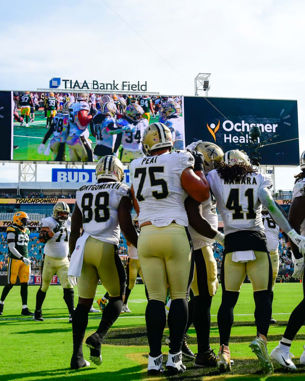 Saints vs Green Bay